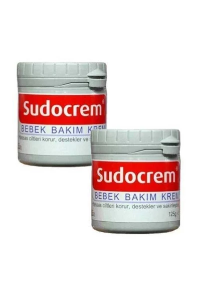 SUDOCREM Bebek Bakım Kremi 125gr x 2 Adet