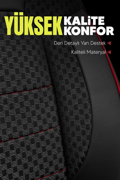 SMRAUTOACCESSORY  PAM Serisi Oto Koltuk Kılıfı - Resim 3