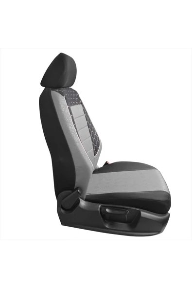 SMRAUTOACCESSORY  Plus Serisi Tüm Binek Ve Suv Araçlarla Uyumlu Universal Oto Koltuk Kılıfı - 4