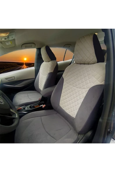 Toyota Corolla 2019 Ve Üzeri Uyumlu Araca Özel Tay Tüyü Oto Koltuk Kılıfı