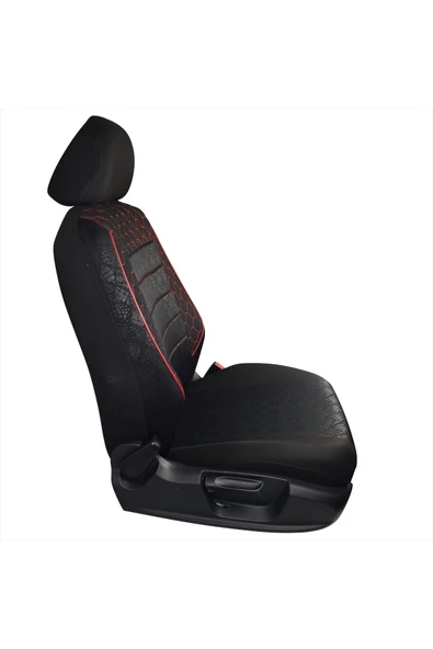 SMRAUTOACCESSORY  Plus Serisi Tüm Binek Ve Suv Araçlarla Uyumlu Universal Oto Koltuk Kılıfı - Resim 4