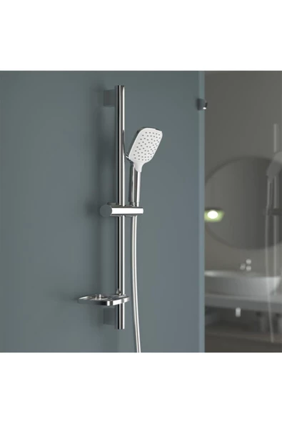 TESKA  Veno Ganj Sürgülü Duş Seti-Smart Flex Hortumlu - 2