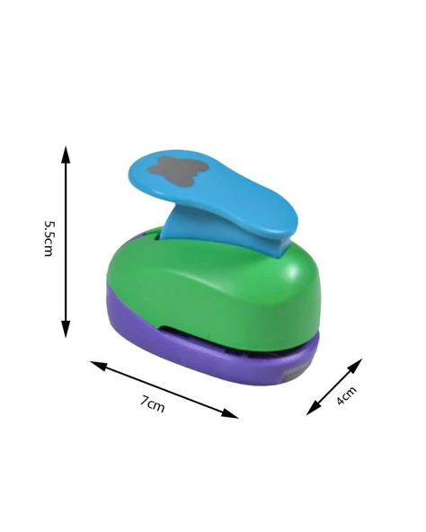 Kamei Şekilli Delgeç Kelebek 2.5 cm KM8810 - 2