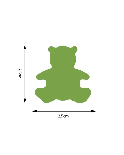 Kamei Şekilli Delgeç Ayıcık 2.5 cm KM8810 - 6