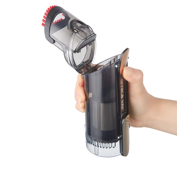 Arnica Sofa ET13410 10.8 V Şarjlı El Süpürgesi Gold - Resim 6