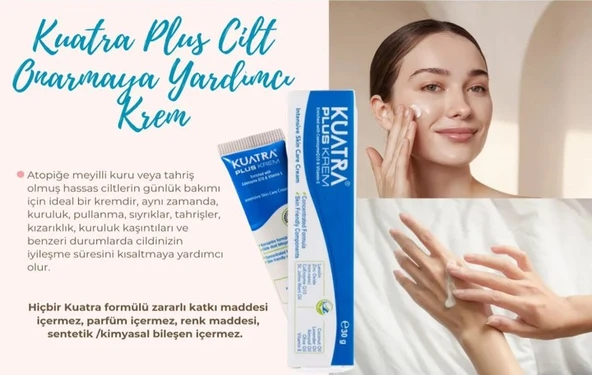 Kuatra Plus Cilt Onarmaya Yardımcı Krem 30 ml - Resim 5