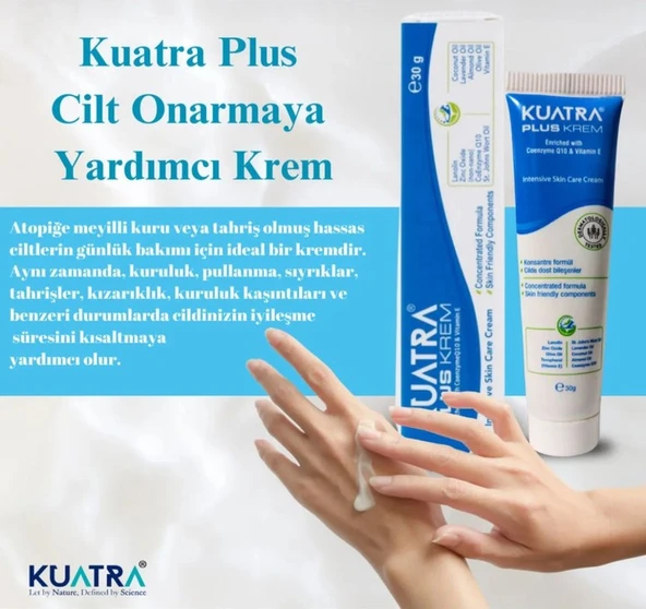 Kuatra Plus Cilt Onarmaya Yardımcı Krem 30 ml - Resim 6