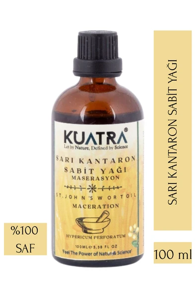 Kuatra Sarı Kantaron Sabit Yağı 100ml - Resim 3