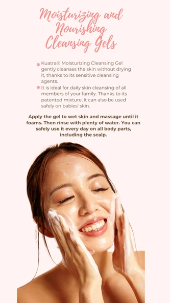 Kuatra Nemlendirici Besleyici Temizlik Jeli 200ml (kokusuz) - 5