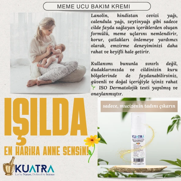 Kuatra Meme Ucu Bakım Kremi - Resim 5
