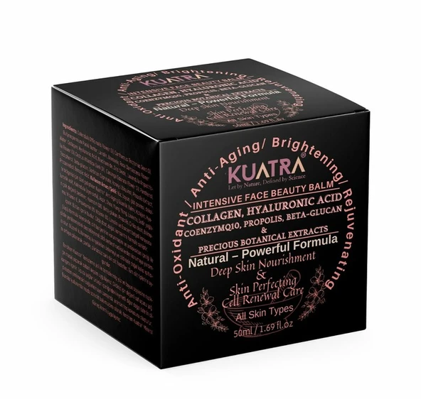 Kuatra Intensive Beauty Balm Anti-aging, Antioxidant  Güzellik Balmı (aromaterapik ürün, doğal içerik) 50ml ürün görseli