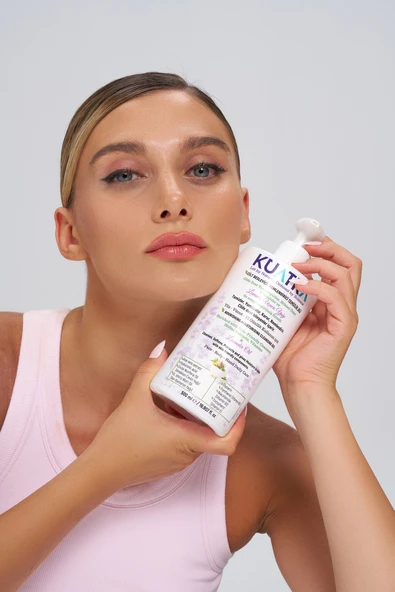 Kuatra Nemlendirici Besleyici Temizlik Jeli (Tıbbi Lavanta (Lavandula Angustifolia) uçucu yağı içeren) 500ml - Resim 8