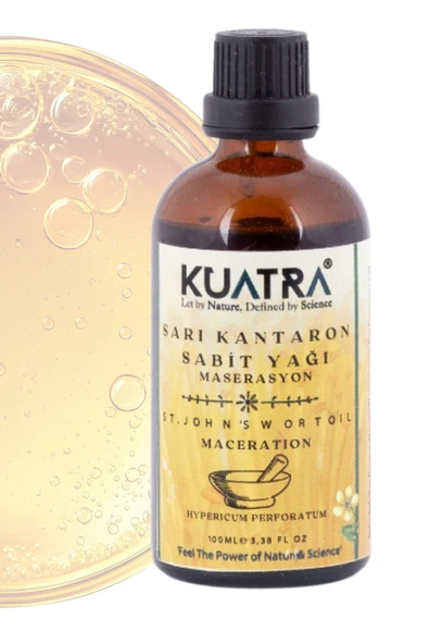 Kuatra Sarı Kantaron Sabit Yağı 100ml - Resim 8