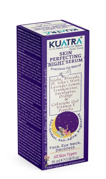 Kuatra Skin Perfecting  'Night' Serum (cildi onarmaya ve cildi kusursuzlaştırmaya yardımcı gece serumu) ürün görseli