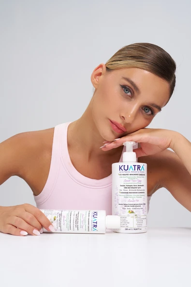 Kuatra Nemlendirici Besleyici Temizlik Jeli (Tıbbi Lavanta (Lavandula Angustifolia) uçucu yağı içeren) 500ml - Resim 11