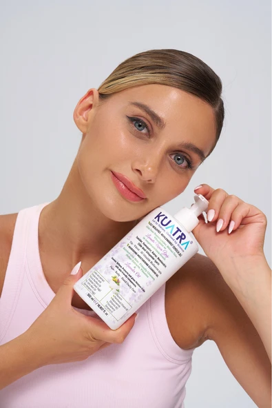 Kuatra Nemlendirici Besleyici Temizlik Jeli (Tıbbi Lavanta (Lavandula Angustifolia) uçucu yağı içeren) 500ml - Resim 9