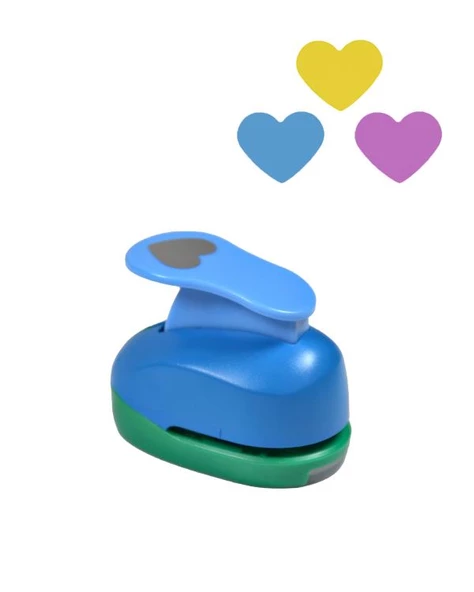 Kamei Şekilli Delgeç Kalp 2.5 cm KM8810