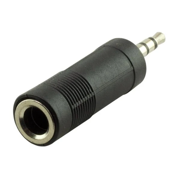 Ayt 3.5 Mm Stereo Erkek 6.3 Mm Stereo Dişi 3.5 mm Kulaklık Mikrofon Girişini 6.3 mm Çevirici Dönüştürücü Aparat - Resim 2