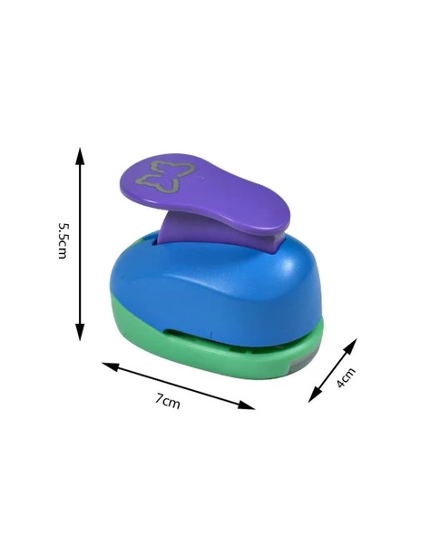 Kamei Şekilli Delgeç Kelebek Kanatlı 2.5 cm KM8810 - 7