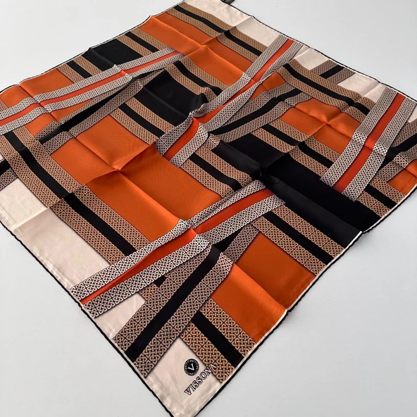 Vissona Twill İpek Eşarp IPK4007