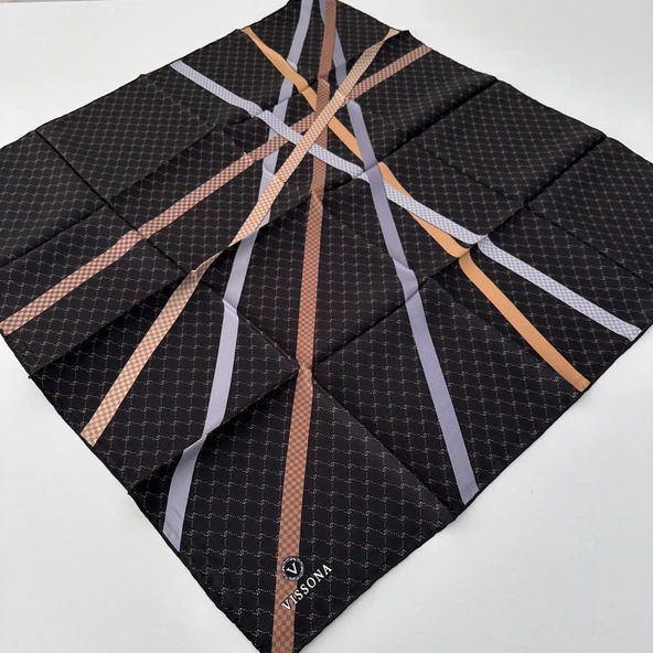 Vissona Twill İpek Eşarp IPK3613