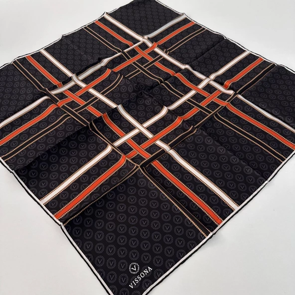 Vissona Twill İpek Eşarp IPK5606