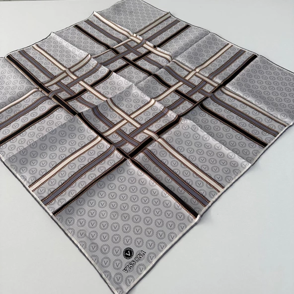 Vissona Twill İpek Eşarp IPK5605
