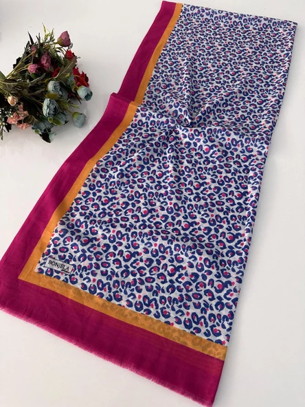 Yazlık İnce Bonjela Sport Desenli Pamuklu Şal LBS0206 ürün görseli