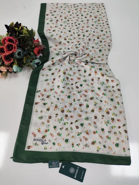 Yazlık İnce Bonjela Sport Desenli Pamuklu Şal LBS0306 ürün görseli