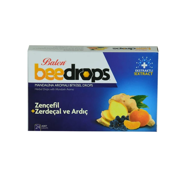 Mandalina Aromalı Bitkisel Drops 24 Adet - Resim 5