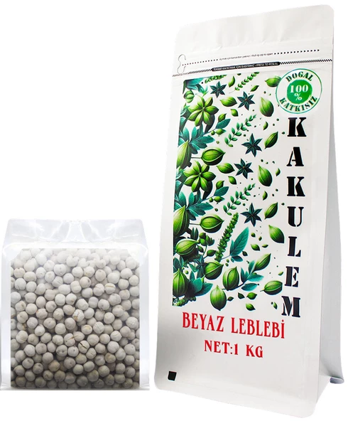 KAKULEM SERTİFİKALI İri Boy Gurme Beyaz Leblebi 1 KG