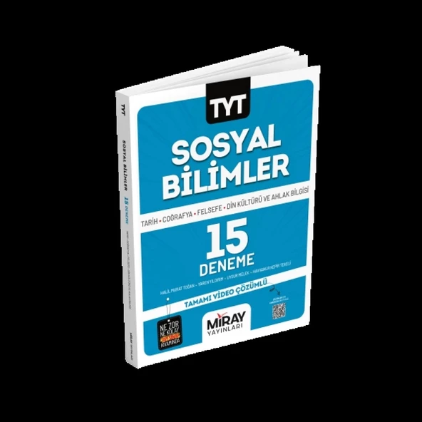 Miray TYT Sosyal Bilimler 15 Deneme