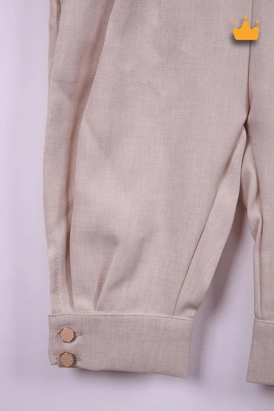 Babydola Kız Bebek Çiçek Desenli Bayramlık Şık Takım 15208 - Resim 12