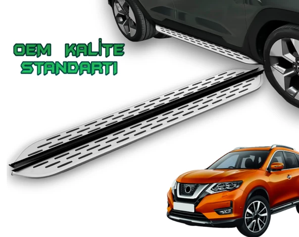 X-TRAİL 2014 2015 2016 2017 2018 2019 2020 2021 2022 ARACA ÖZEL YAN BASAMAK ürün görseli 1
