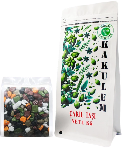 KAKULEM SERTİFİKALI Kahve Çay İkramlık Çikolatalı Çakıl Taşı 1 KG