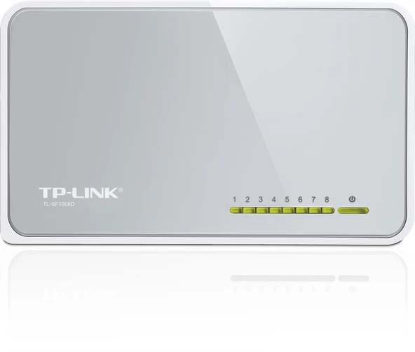 TP-LINK TL-SF1008D 8 PORT 10/100 MASAÜSTÜ SWITCH