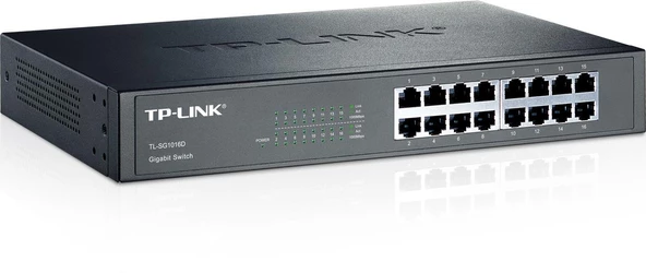 TP-LINK TL-SG1024D 24 PORT 10/100/1000 GIGABIT RACKMOUNT SWITCH - Resim 2