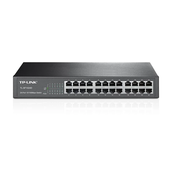 TP-LINK TL-SF1024D 24 PORT 10/100 MASAÜSTÜ SWITCH ürün görseli