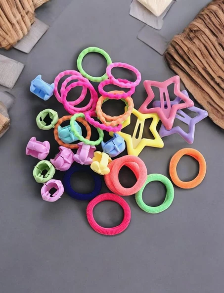 Kutulu Kız Bebek Toka Set - 4