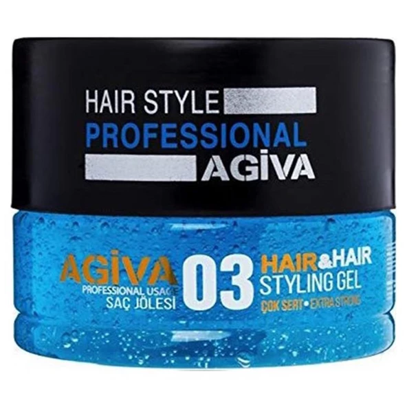 Agiva Gel Styling Hair Ultra Strong 03 200ml ürün görseli