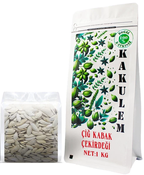 KAKULEM SERTİFİKALI Yerli Nevşehir Yöresinden Çiğ Kabak Çekirdeği 1 KG