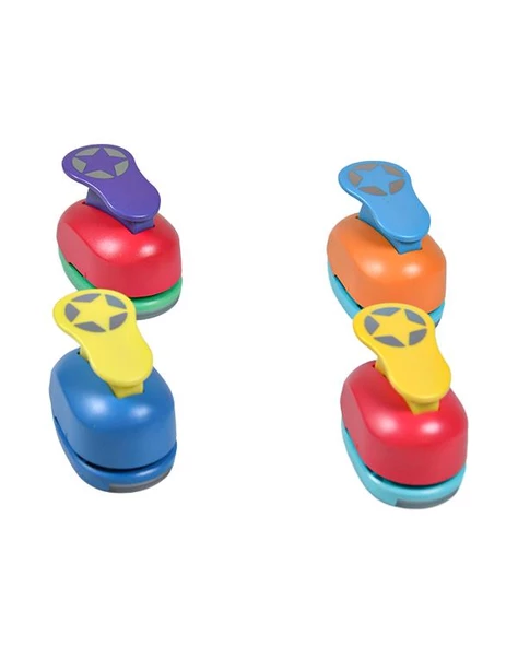 Kamei Şekilli Delgeç Yıldızlı Daire 2.5 cm KM8810 - 4