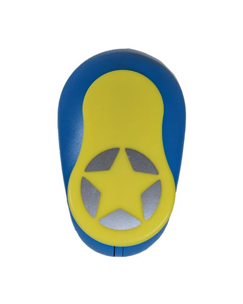 Kamei Şekilli Delgeç Yıldızlı Daire 2.5 cm KM8810 - 5