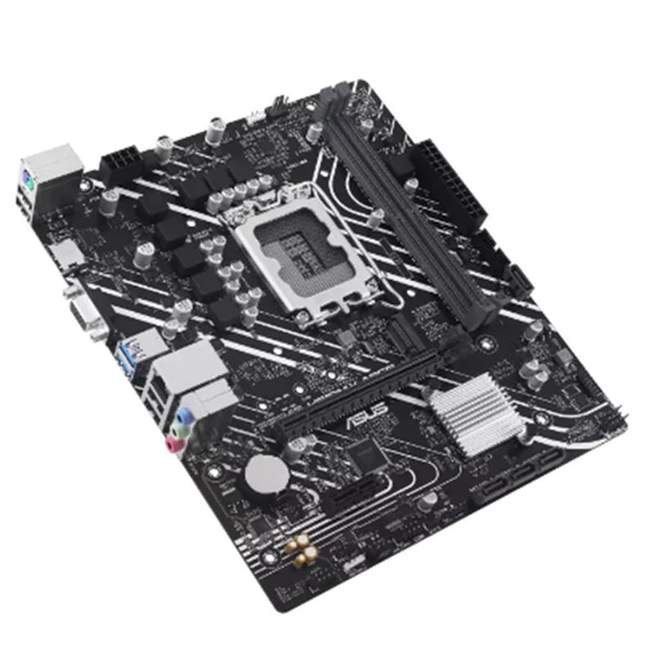 ASUS PRIME H610M-K ARGB DDR5 5600MHZ 1XVGA 1XHDMI 1XM.2 USB 3.2 MATX 1700P (13. VE 12.NESİL İŞLEMCİ İLE UYUMLU) - 3