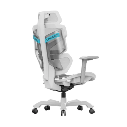 Adore Gaming Ace Ultra Ergonomik Oyuncu ve Yönetici Koltuğu-Beyaz-Gri 70x117-127x70 cm (GxYxD) - 7