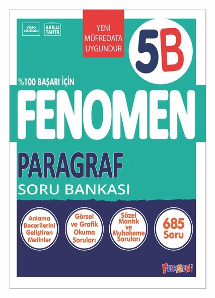 Fenomen 5. Sınıf Paragraf Soru Bankası (B)