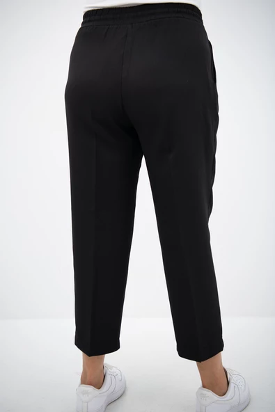 Kadın Büyük Beden Yüksek Bel Dökümlü Pantolon 6201-25 - 5