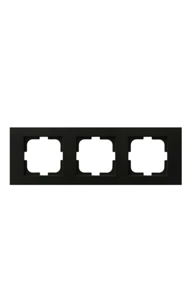 OVİVO Ovivo Grano Siyah Üçlü Çerçeve 3'lü ürün görseli 1