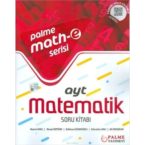 Palme AYT Matematik Soru Kitabı Math-e Serisi (Yeni)