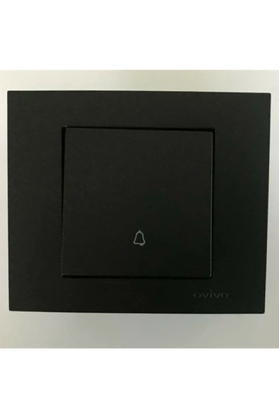 OVİVO Grano Siyah Zil Anahtarı